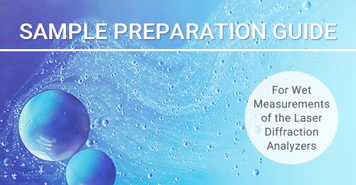 Sample preparation guide for wet measurement